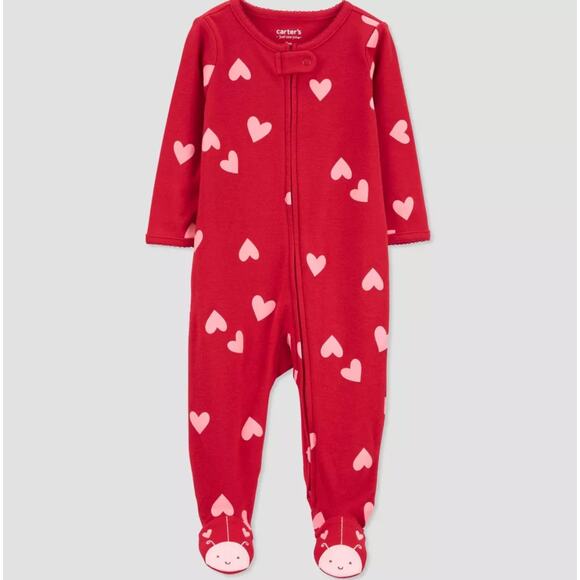 Bundle of (2) Carter's Just One You Footie Sleep and Play - Picture 2 of 5